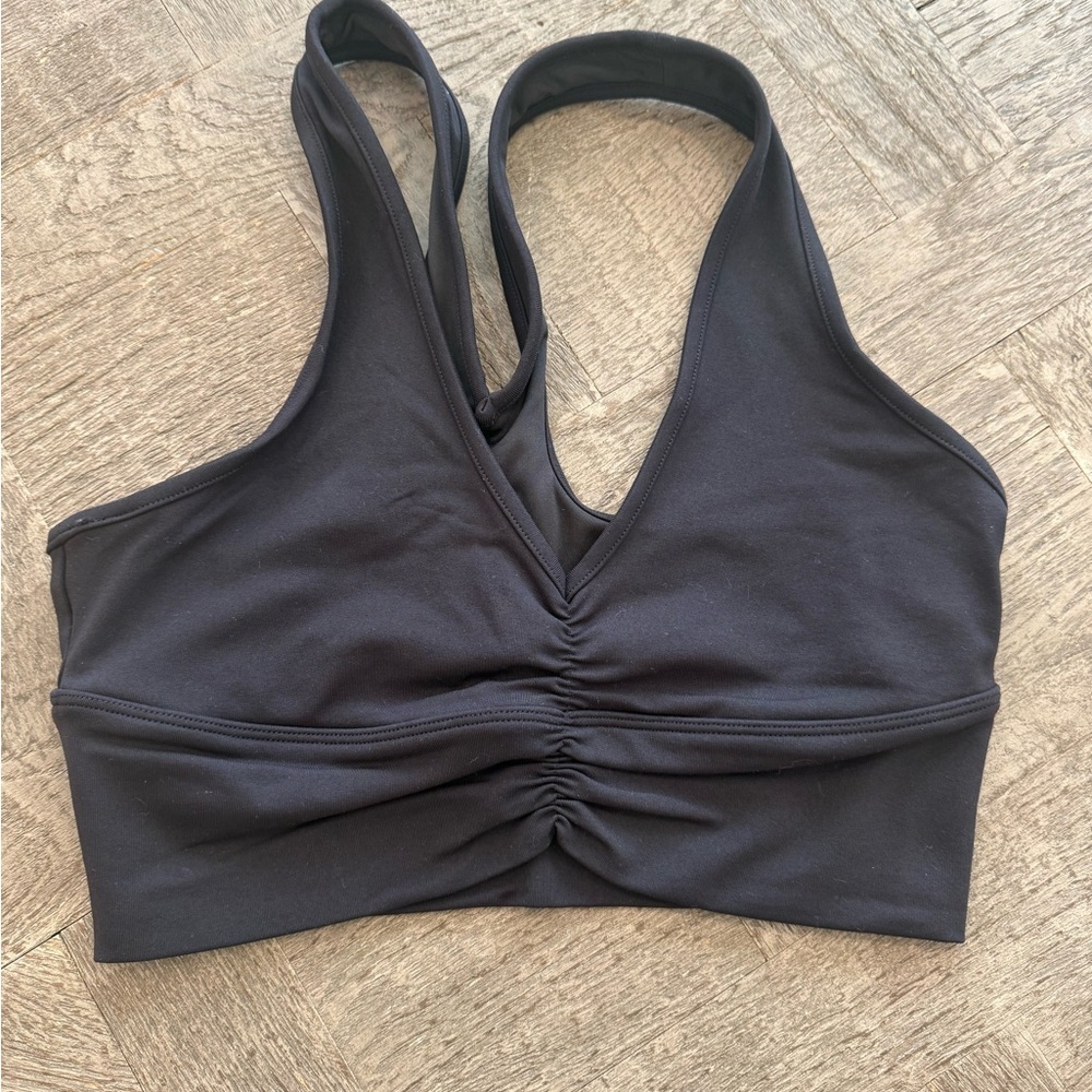 Alo Wild Thing Black Women's Sports Bra M